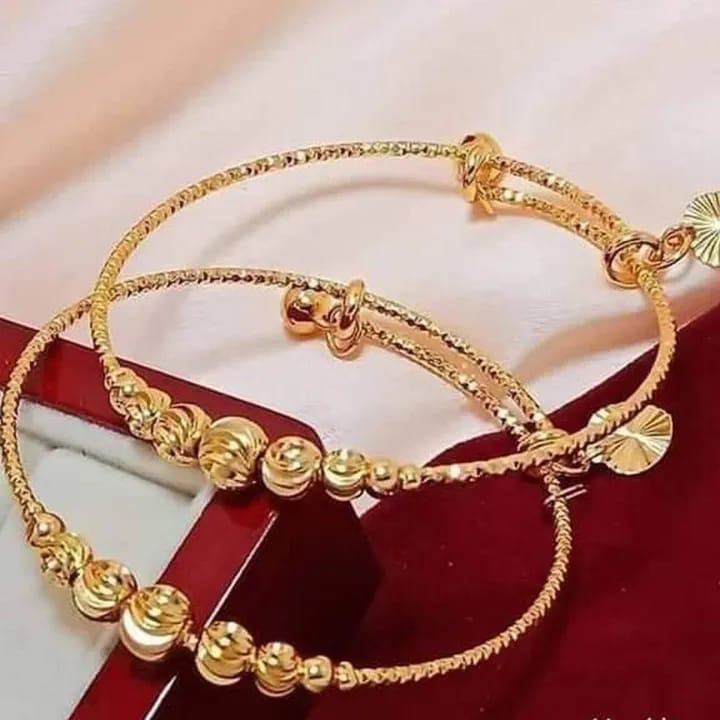 Golden Charm Trinket Bangle
