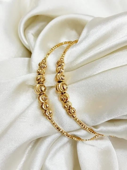 Golden Charm Trinket Bangle