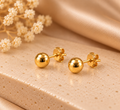 Golden Ball Studs