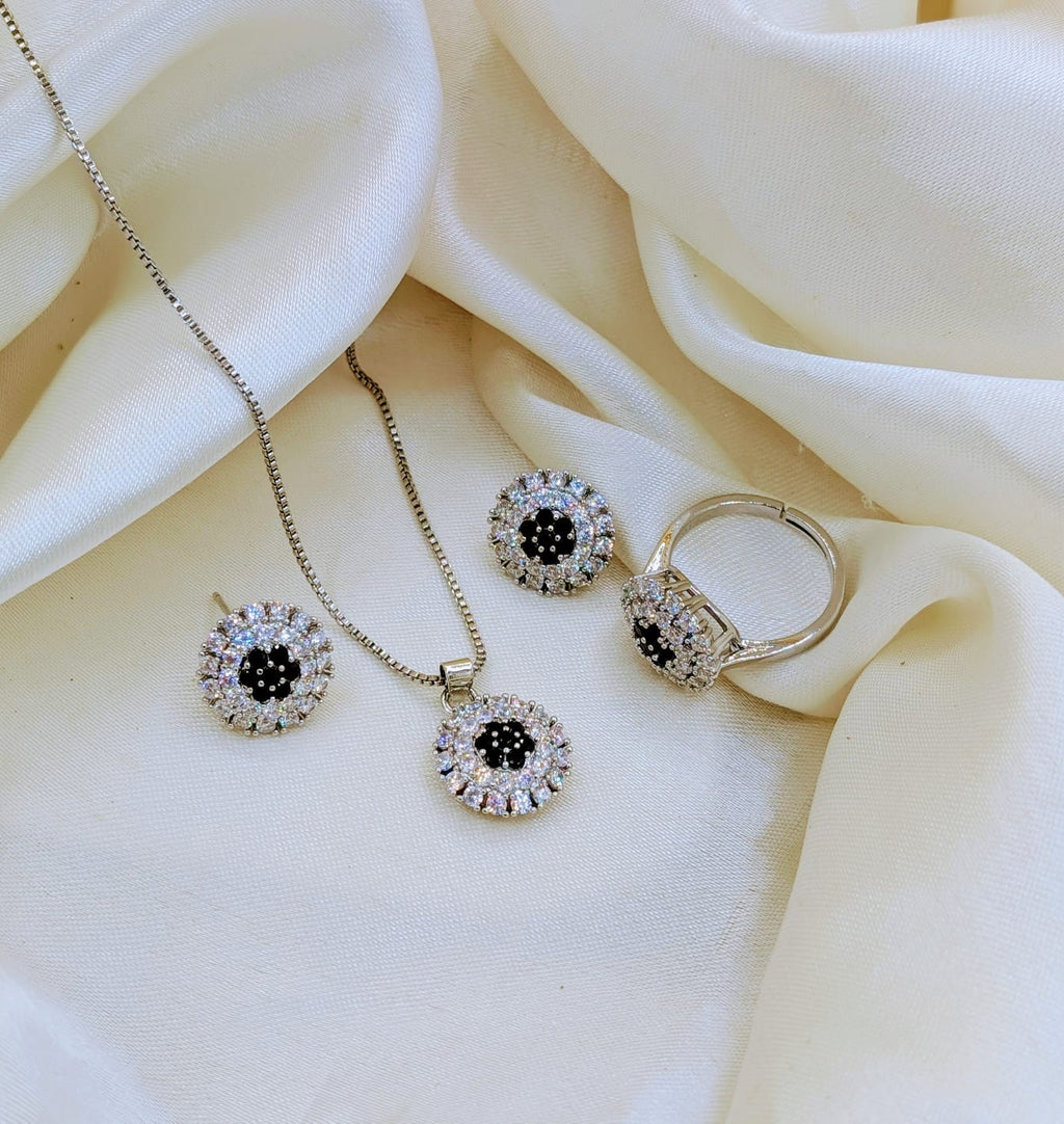 Black Onyx Crystal Set