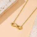 Everlasting Infinity Gold Necklace