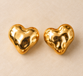 Heart nuggets stud