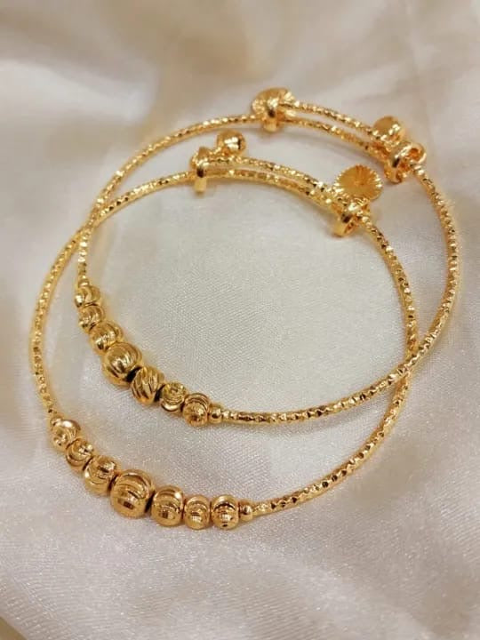 Golden Charm Trinket Bangle