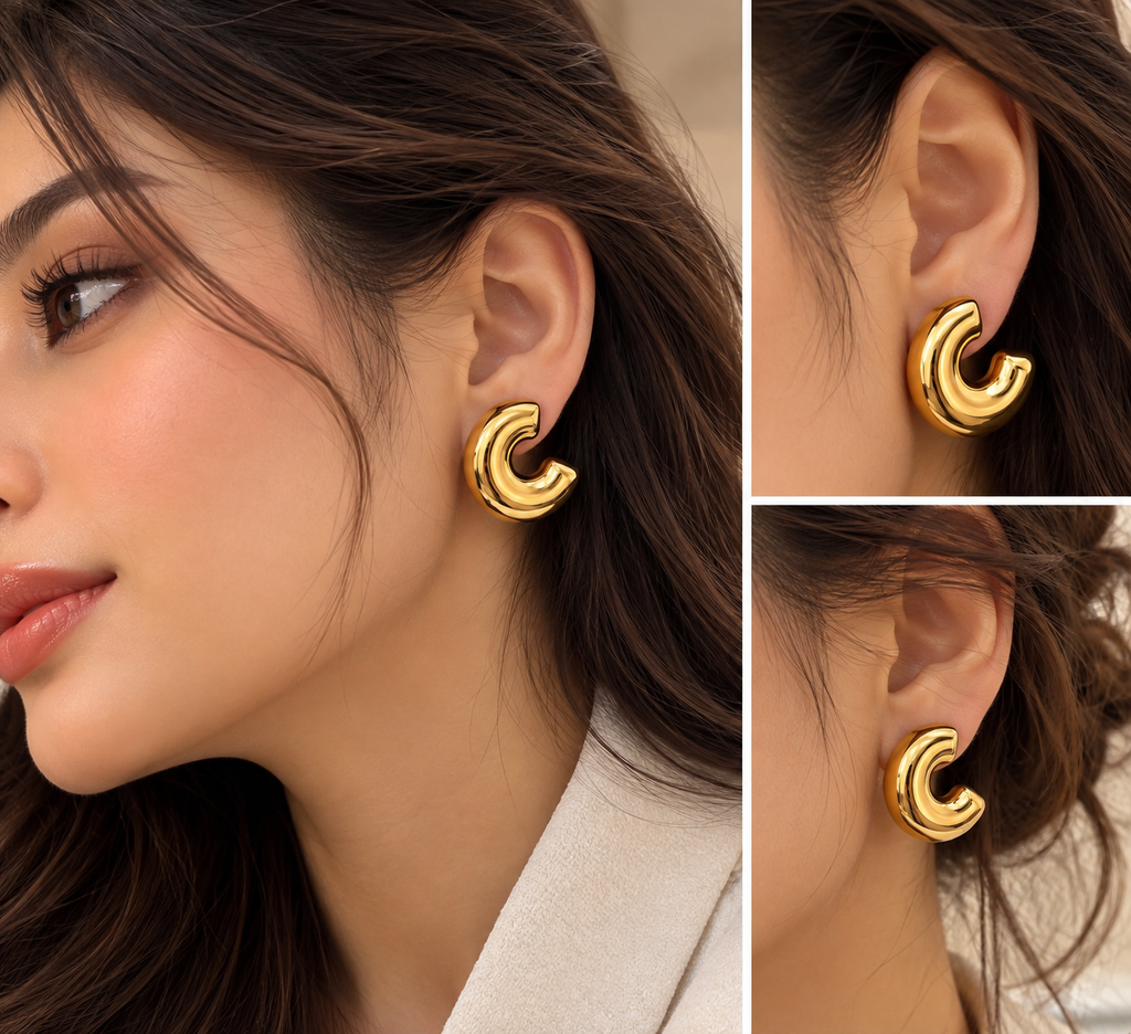 Semi chunky hoop