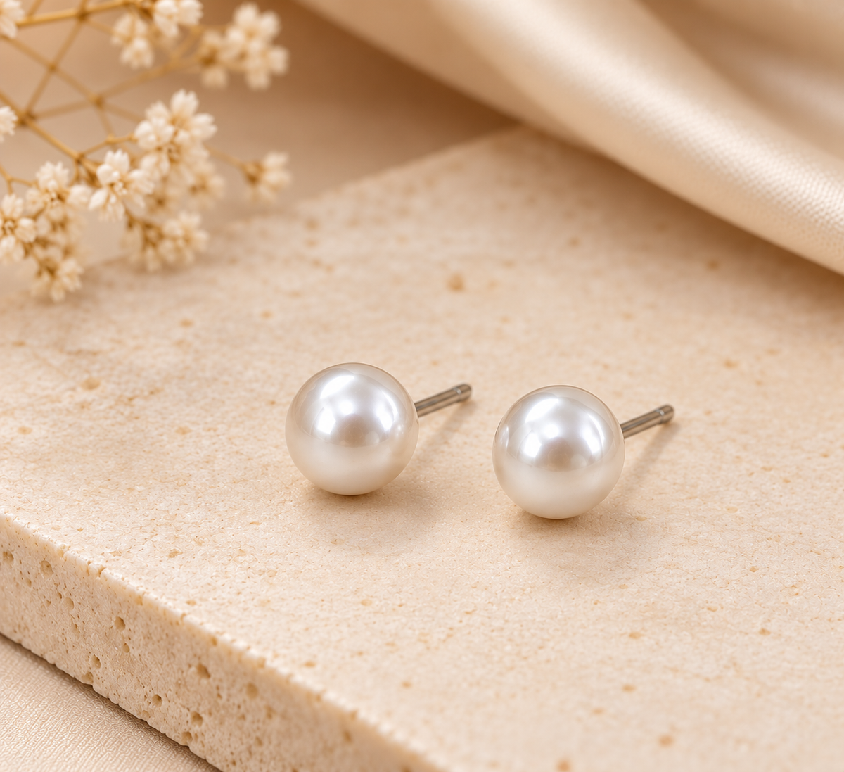 Cute Pearl stud