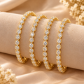 Two-Tone Luxe Tennis Bracelet
