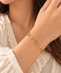 Clover Stud Bracelet