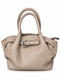 Taupe Belted Tote
