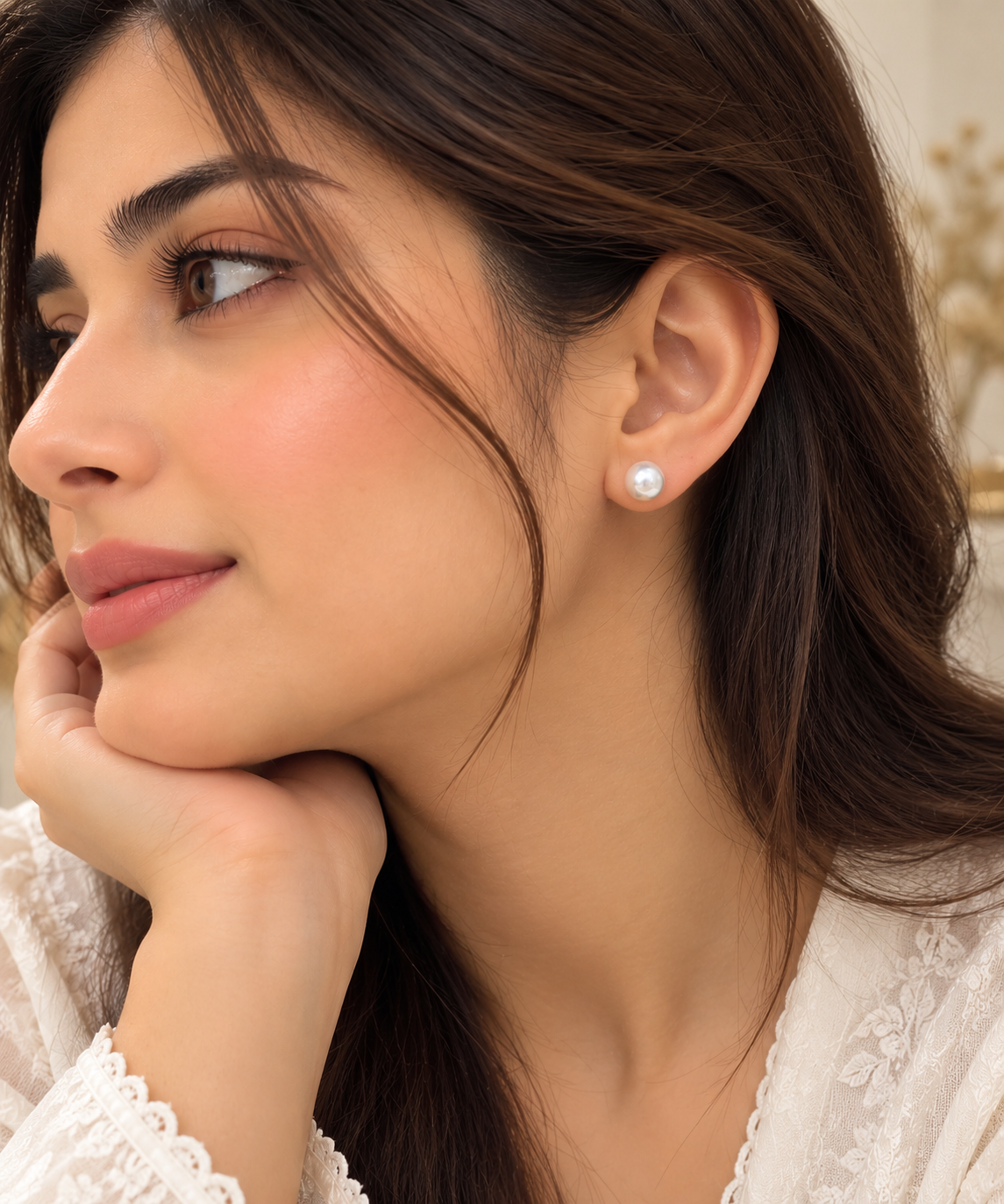 Cute Pearl stud