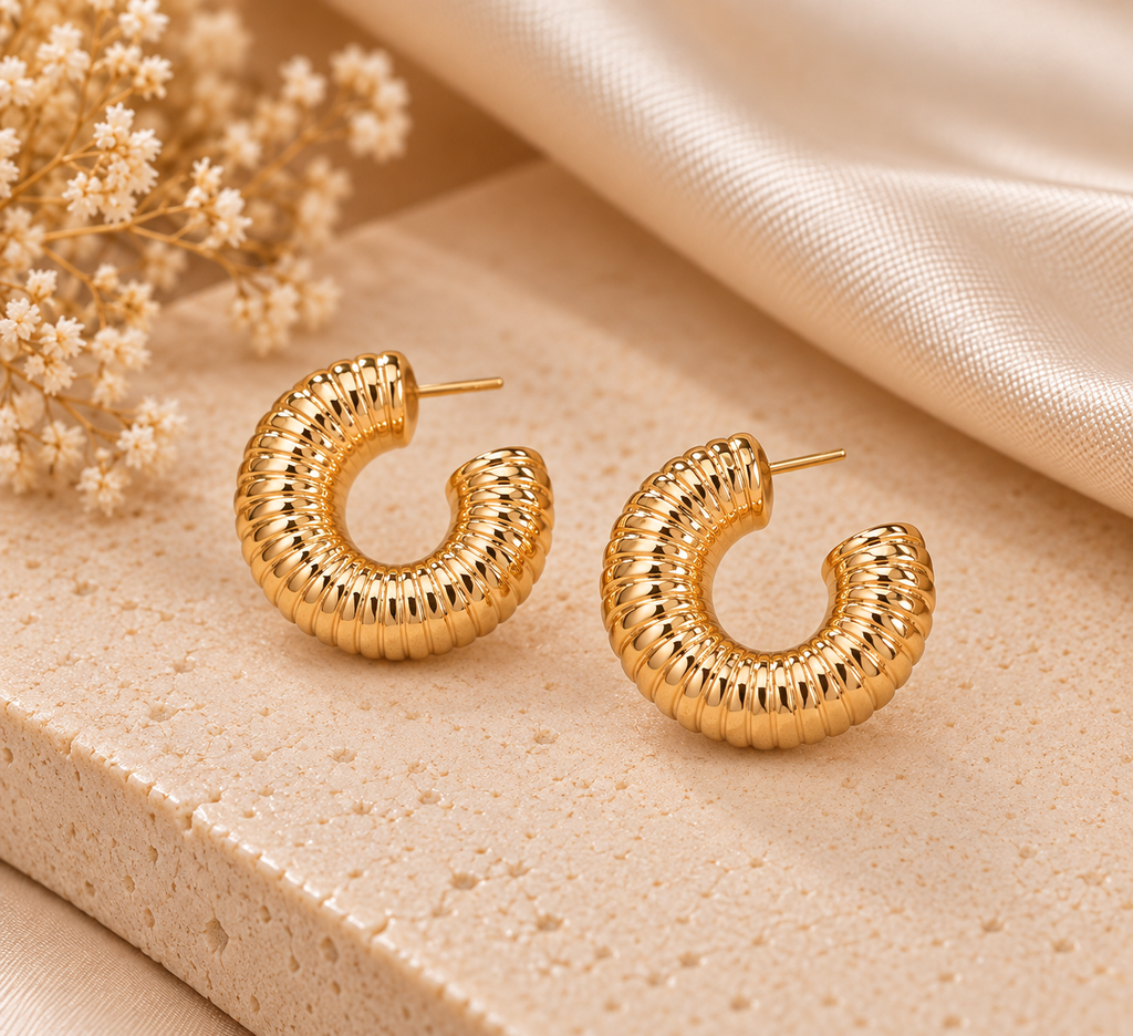 Ribbed Hoops