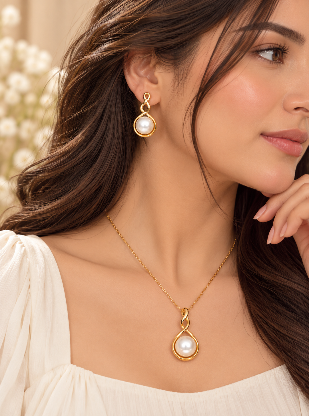 Twisted Pearl Grace Set