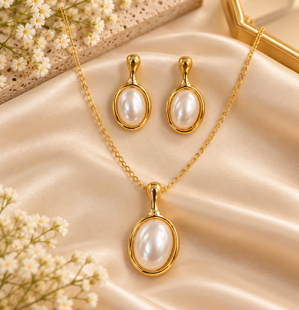 Pearl Chess Drop Set